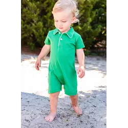 Maddie & Connor Maddie & Connor Polo Romper