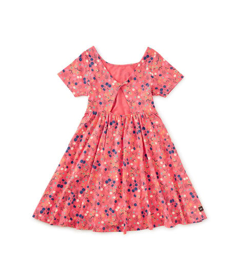 Pink Chicken Hibiscus Floral Harper Dress - Tiny Hanger Pink Chicken Hibiscus Floral Harper Dress - Tiny Hanger
