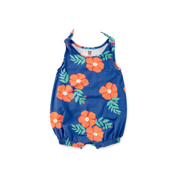 Tea Collection Tea Tie Shoulder Baby Romper