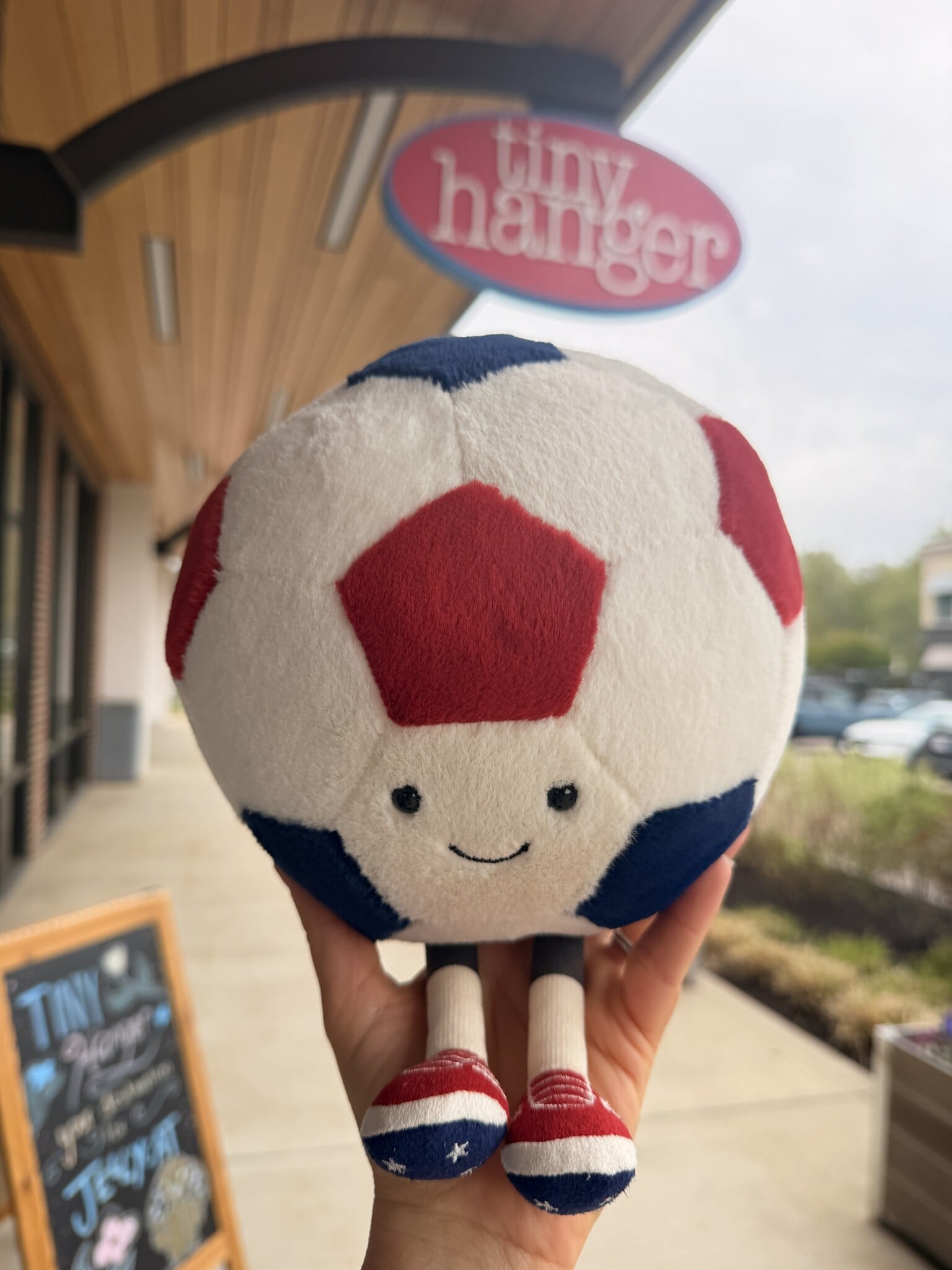 JellyCat Jellycat Amuseables USA Soccer Ball
