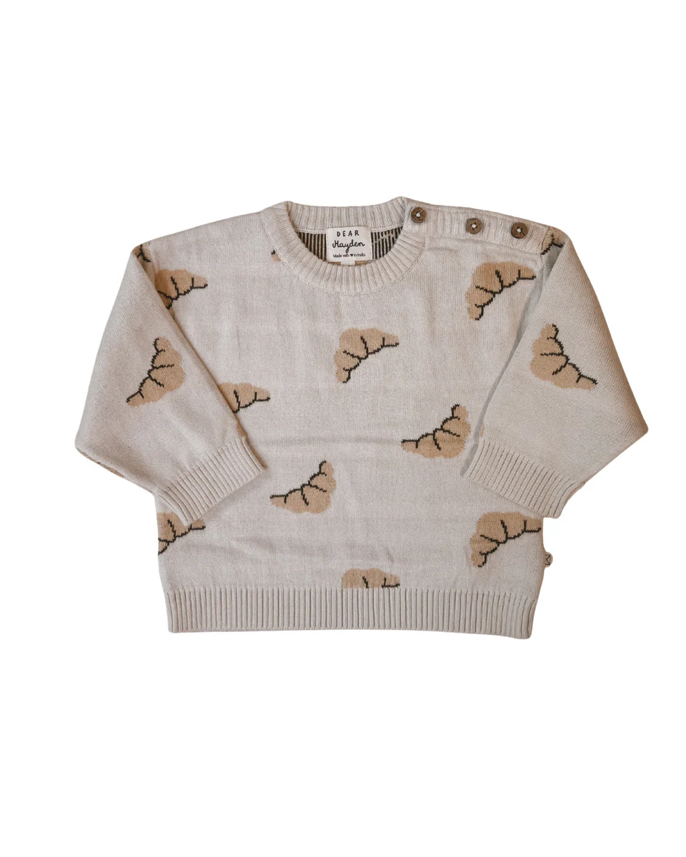 Dear Hayden Croissant Sweater