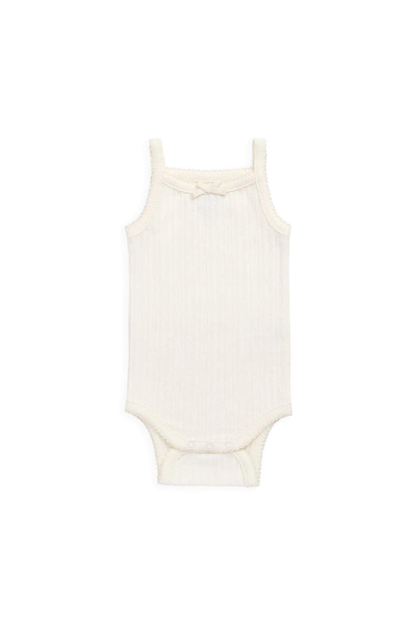 Jamie Kay Jamie Kay Organic Cotton Pointelle Singletsuit
