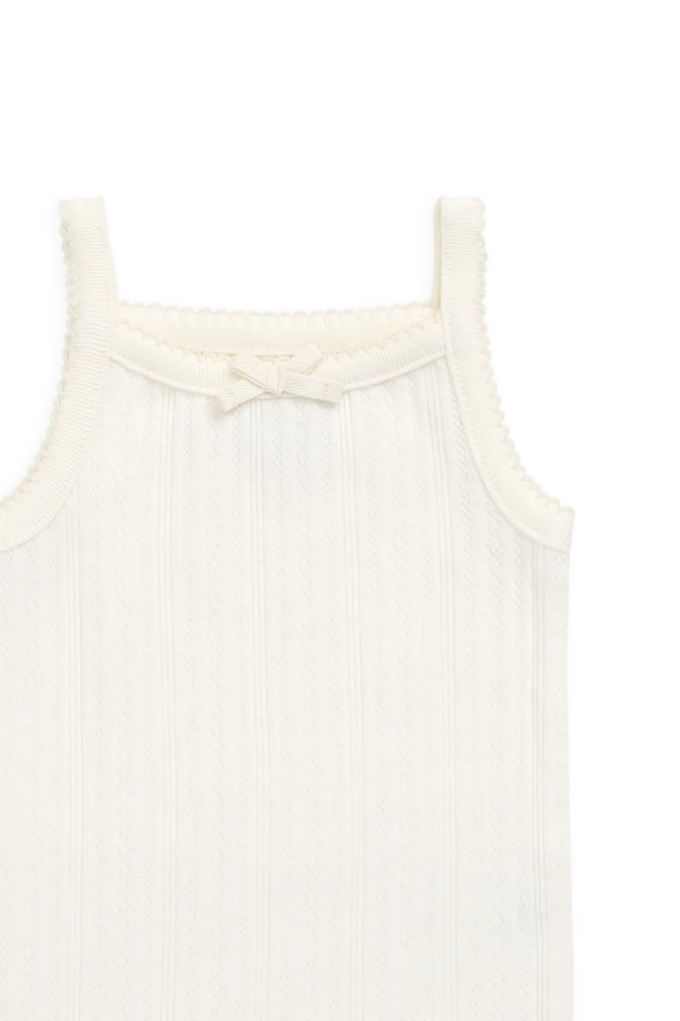 Jamie Kay Jamie Kay Organic Cotton Pointelle Singletsuit