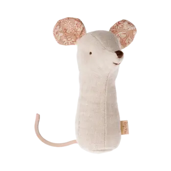 maileg Maileg Lullaby friends, Mouse rattle - Nature