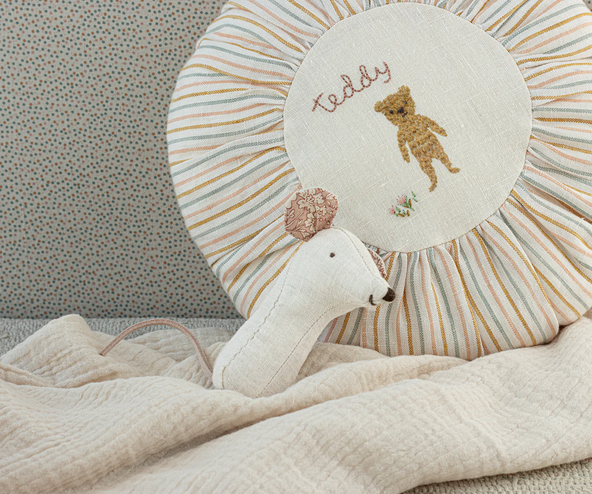 maileg Maileg Lullaby friends, Mouse rattle - Nature