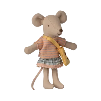 maileg Maileg Little sister mouse with bag