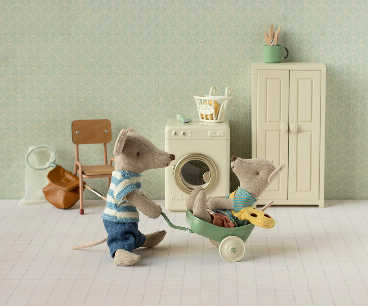 maileg Maileg Little brother mouse with bag