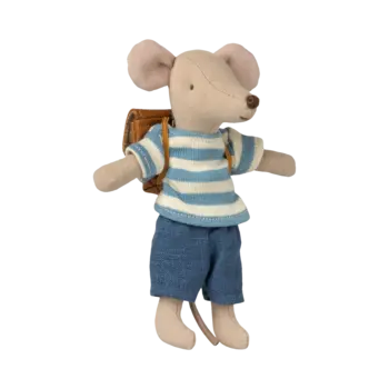 maileg Maileg Tricycle mouse, Big brother - Brown
