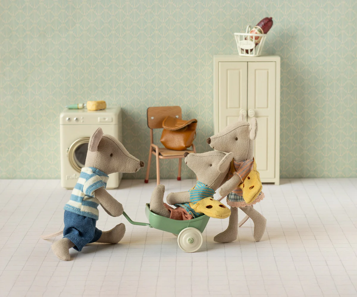 maileg Maileg Tricycle mouse, Big brother - Brown