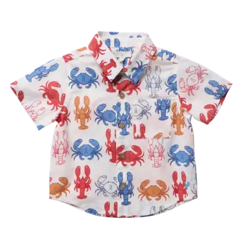 Pink Chicken Pink Chicken Lobsters & Crabs Jack Shirt