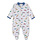kissy kissy Kissy Kissy Gran Prix Race Way Zipper Footie
