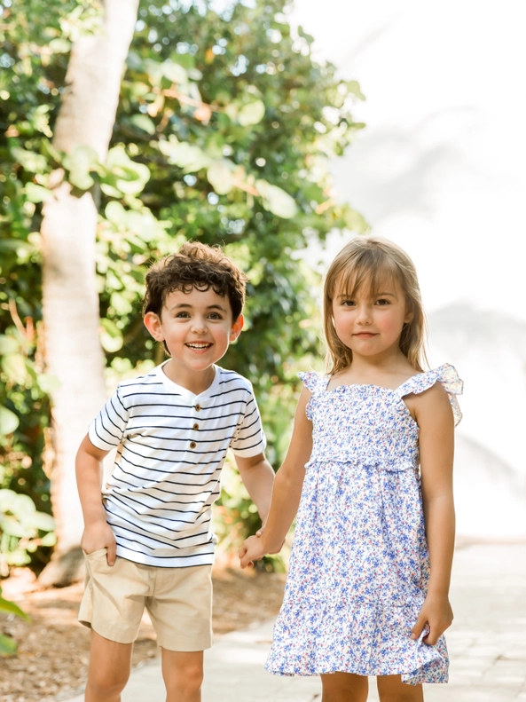 RuffleButts Rufflebutts Boys Short Sleeve Henley