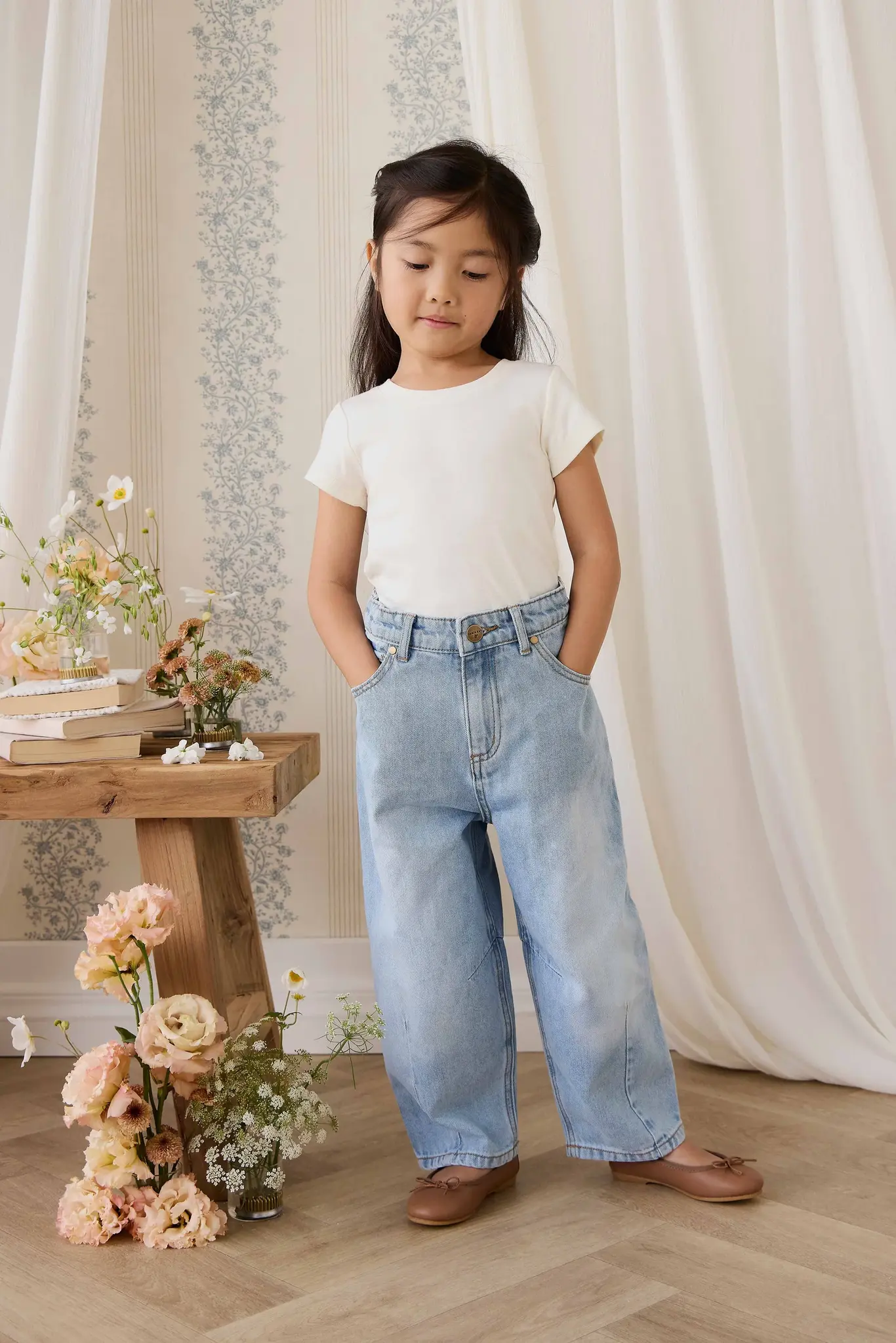 Jamie Kay Jamie Kay Organic Cotton Rib Helene Tee