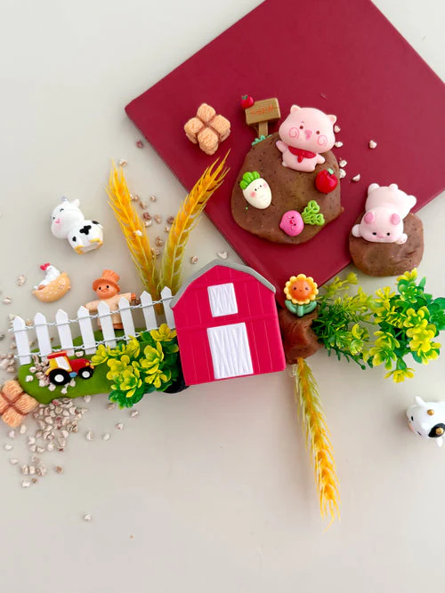 Earth Grown KidDoughs Farm KidDough Play Kit