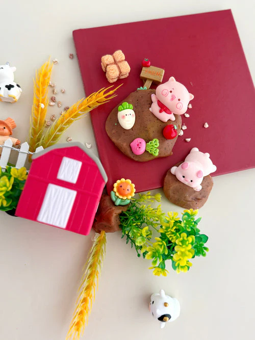 Earth Grown KidDoughs Farm KidDough Play Kit