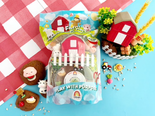 Earth Grown KidDoughs Farm KidDough Play Kit
