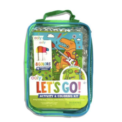ooly Let's Go!: Activity & Coloring Kit - Robo Dinos