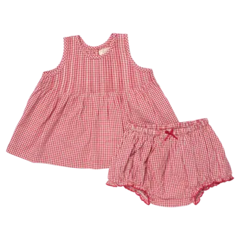 Pink Chicken Pink Chicken Jaipur Gingham 2 Piece Set