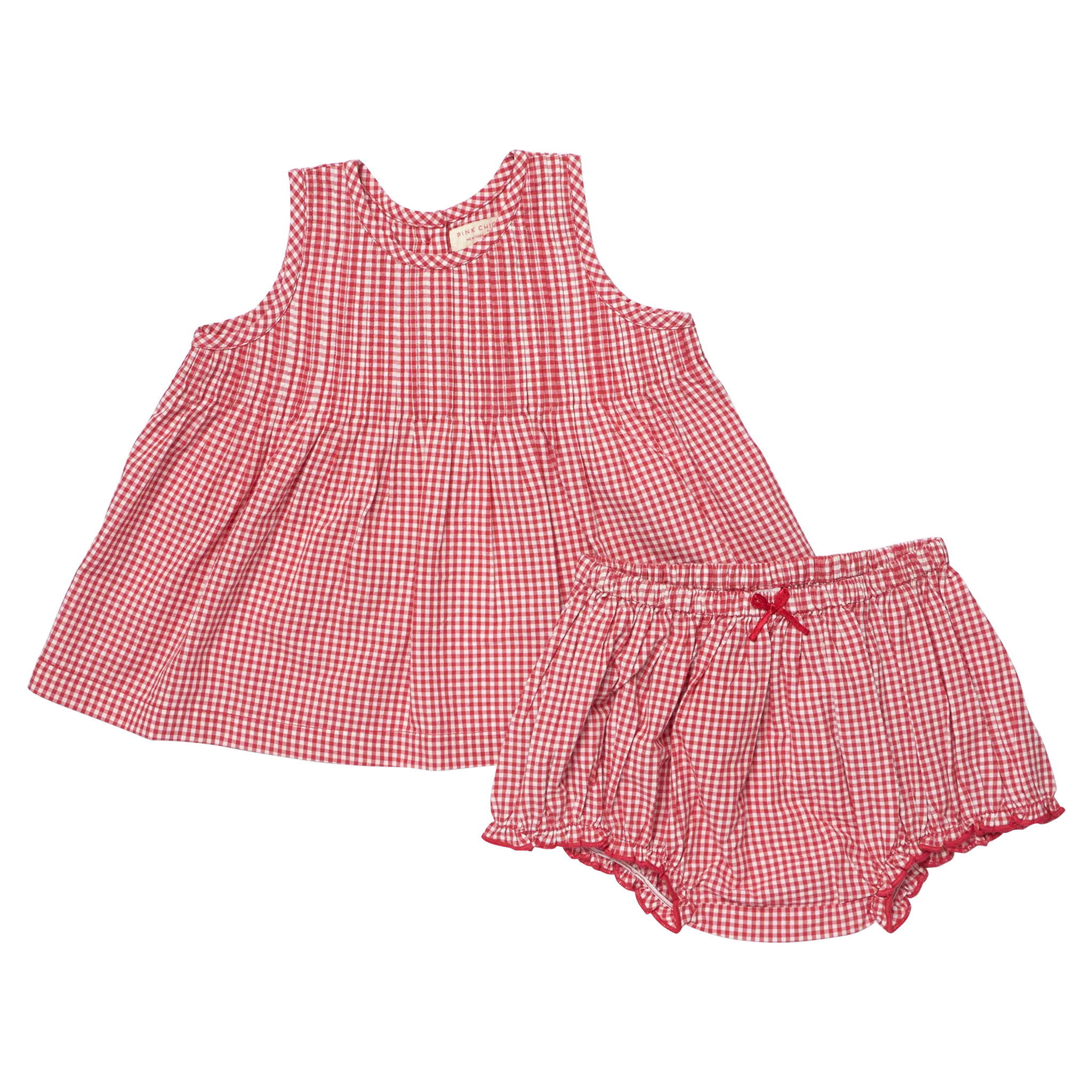 Pink Chicken Pink Chicken Jaipur Gingham 2 Piece Set