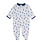 kissy kissy Kissy Kissy Space Race Zipper Footie