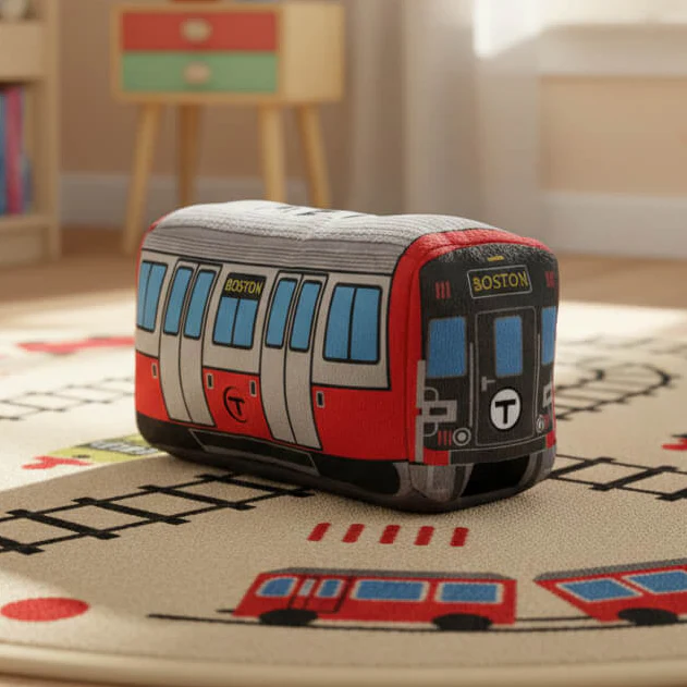 Sidetrack Sidetrack MBTA Boston Red Line  Plush Toy