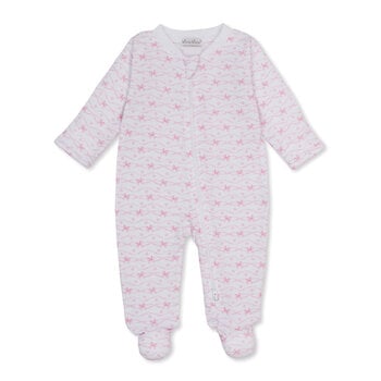 kissy kissy Kissy Kissy Baby Bows Zipper Footie