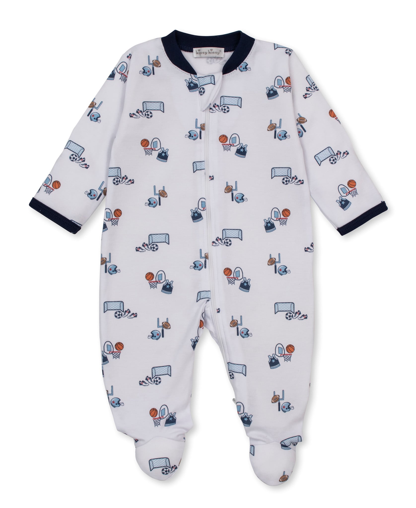 kissy kissy Kissy Kissy Recreation Sports Zipper Footie