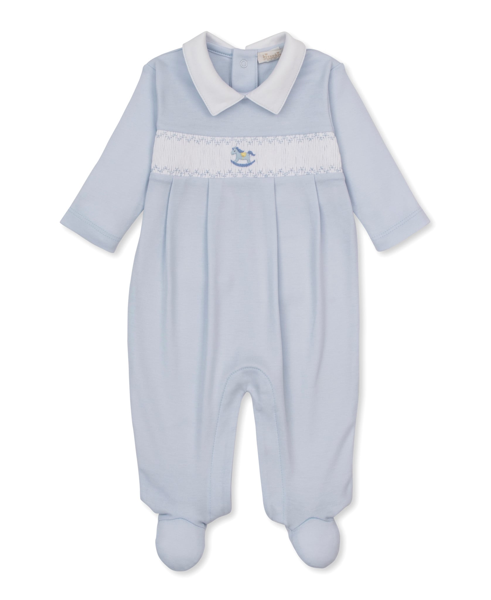 kissy kissy Kissy Kissy CLB Fall Medley Footie w/ Hand Smock