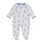 kissy kissy Kissy Kissy PJ Safari Party Zipper Footie