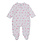 kissy kissy Kissy Kissy Puppy Paws Jacquard Zipper Footie