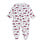 kissy kissy Kissy Kissy PJs Fire Rescue Racers Zipper Footie