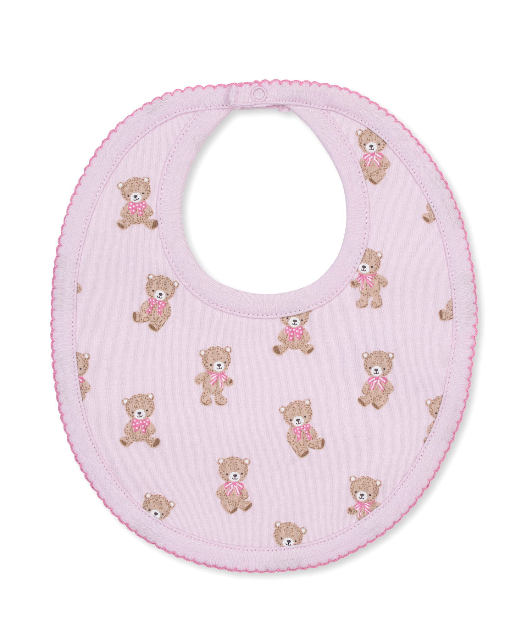 kissy kissy Kissy Kissy Teddy Bear Club Bib - Pink