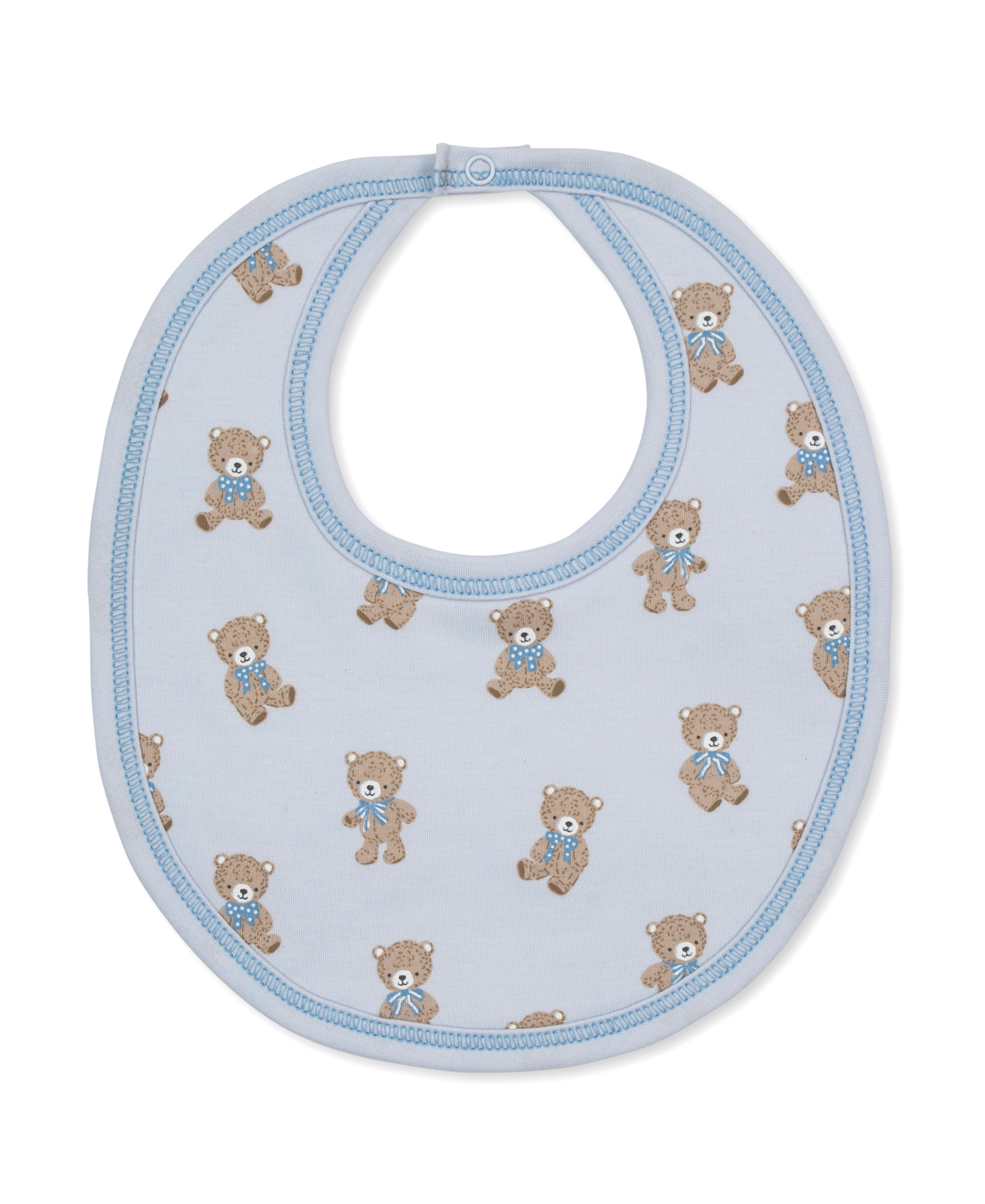 kissy kissy Kissy Kissy Teddy Bear Club Bib - Blue