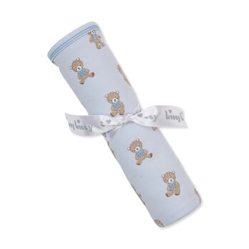 kissy kissy Kissy Kissy Teddy Bear Club Blanket - Blue
