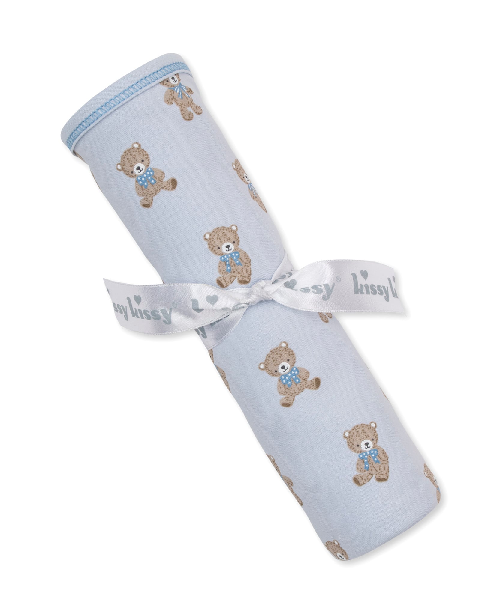 kissy kissy Kissy Kissy Teddy Bear Club Blanket - Blue