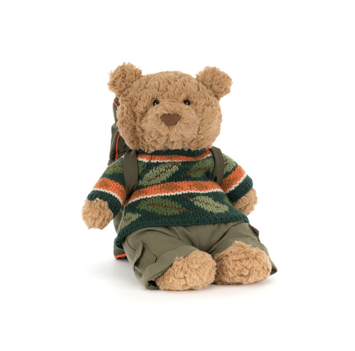 JellyCat Jellycat Bartholomew Bear Hiking Outfit