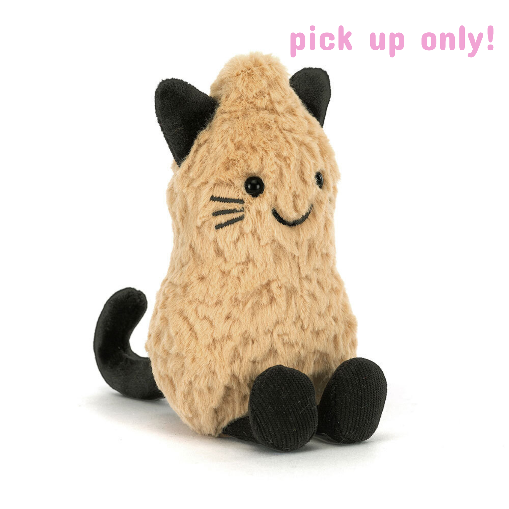 JellyCat Jellycat Amuseables Peanut Cat Outfit