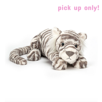 JellyCat Jellycat Sacha Snow Tiger