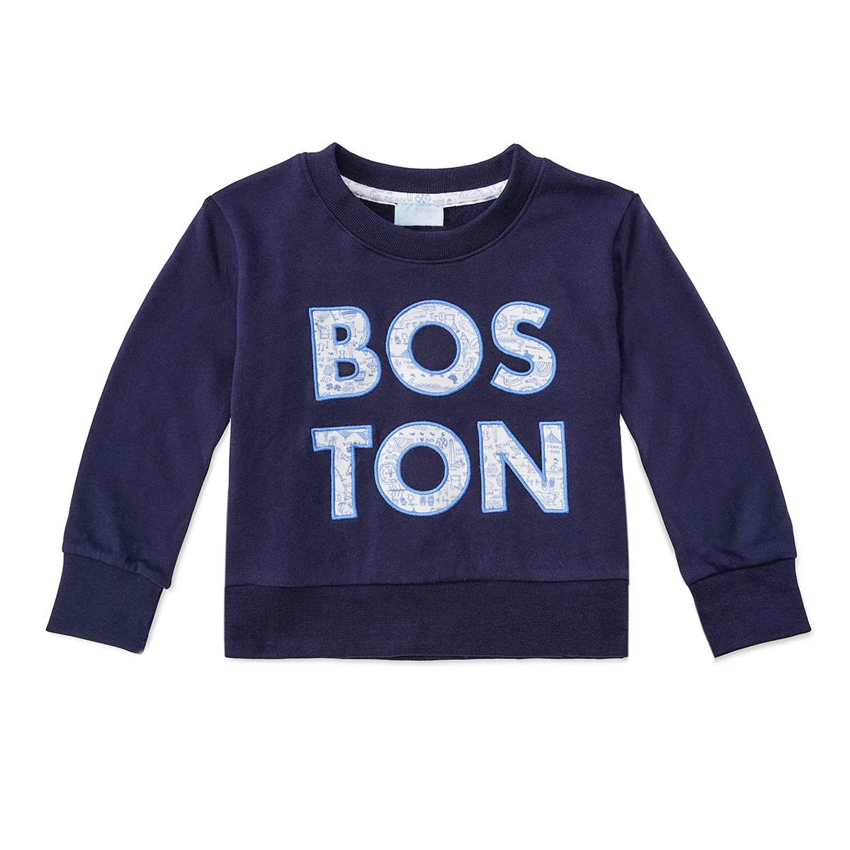 Joy Street Joy Street Boston Kids Crewneck Sweatshirt