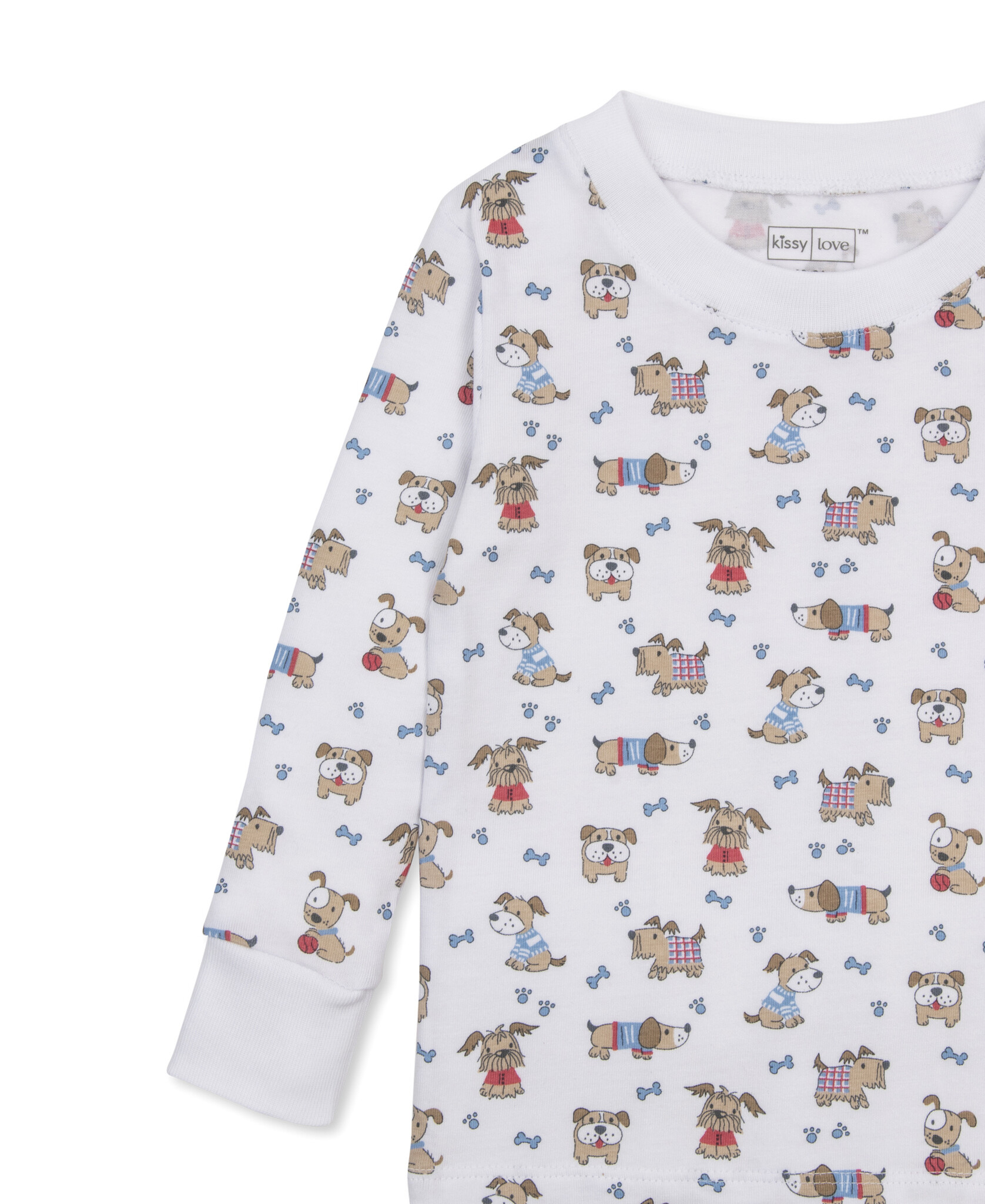 kissy kissy Kissy Kissy Dog Walk PJ Set