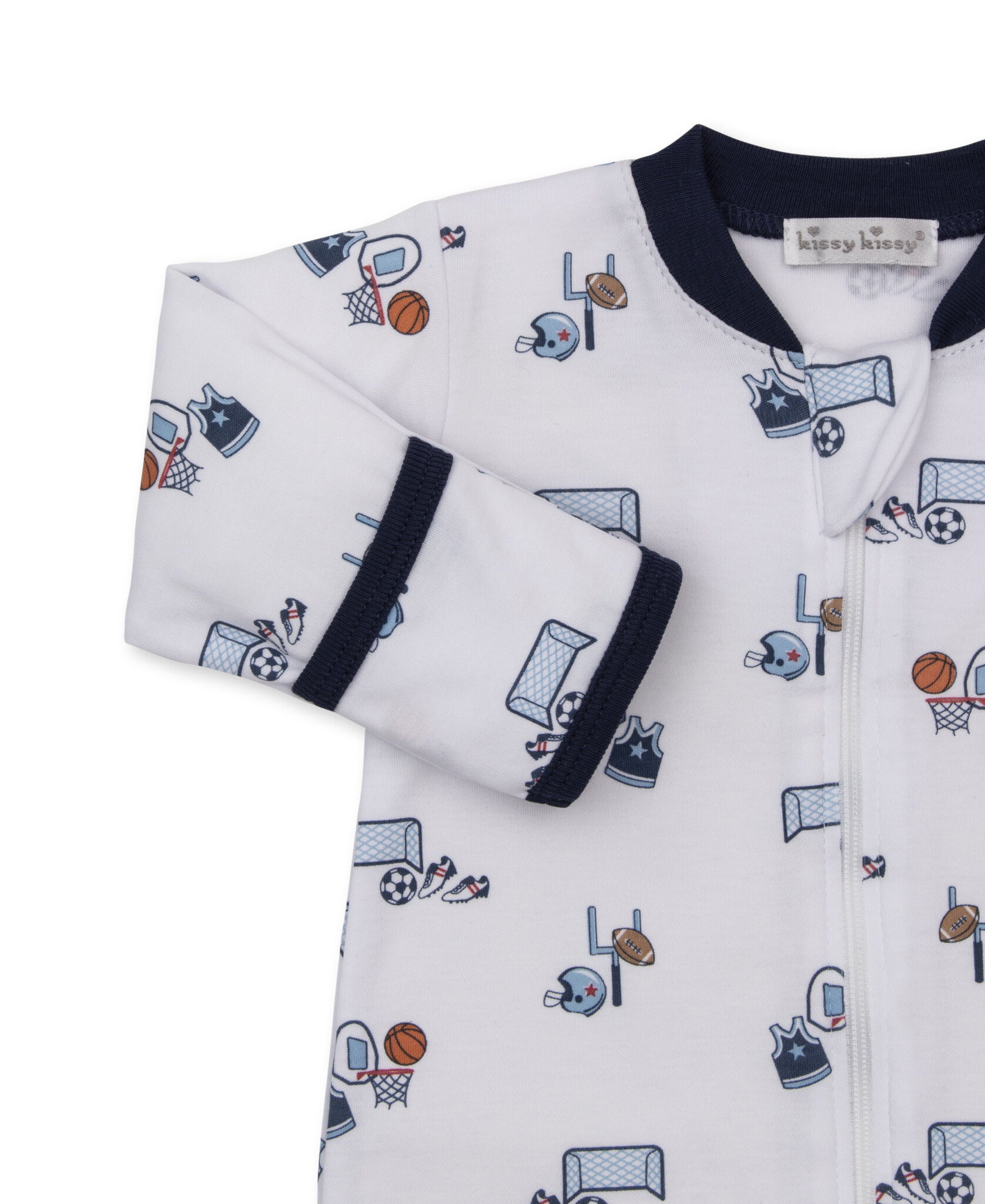 kissy kissy Kissy Kissy Recreation Sports Zipper Footie