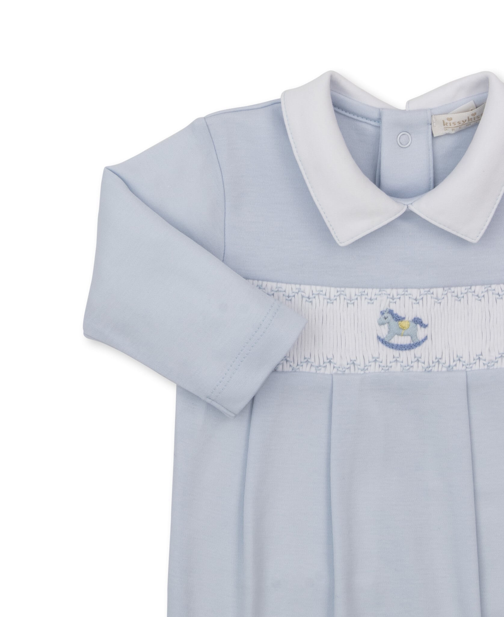 kissy kissy Kissy Kissy CLB Fall Medley Footie w/ Hand Smock