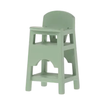 maileg Maileg High chair, Mouse - Mint