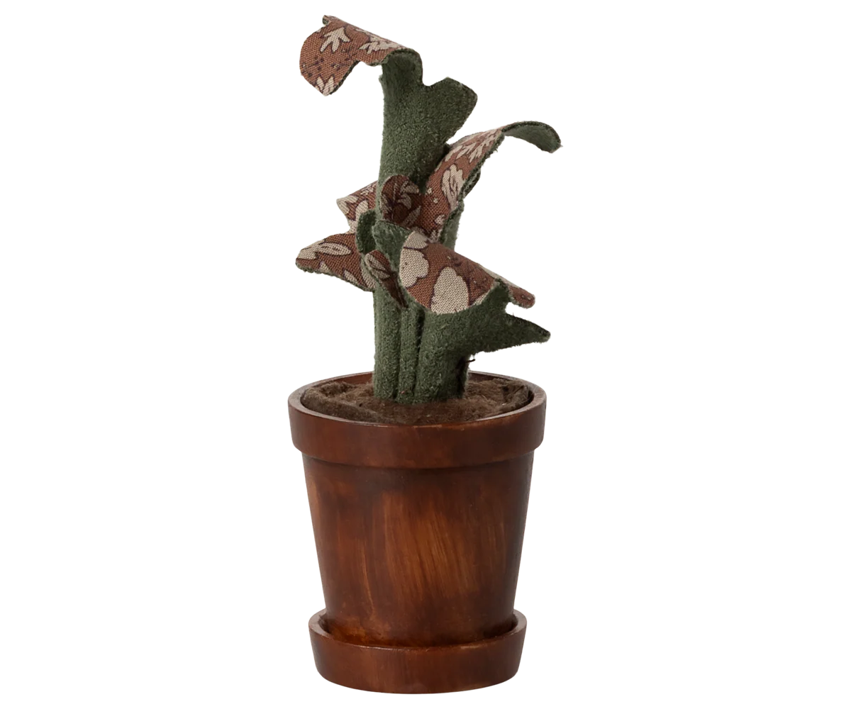 maileg Maileg Flower pot with plant, Miniature
