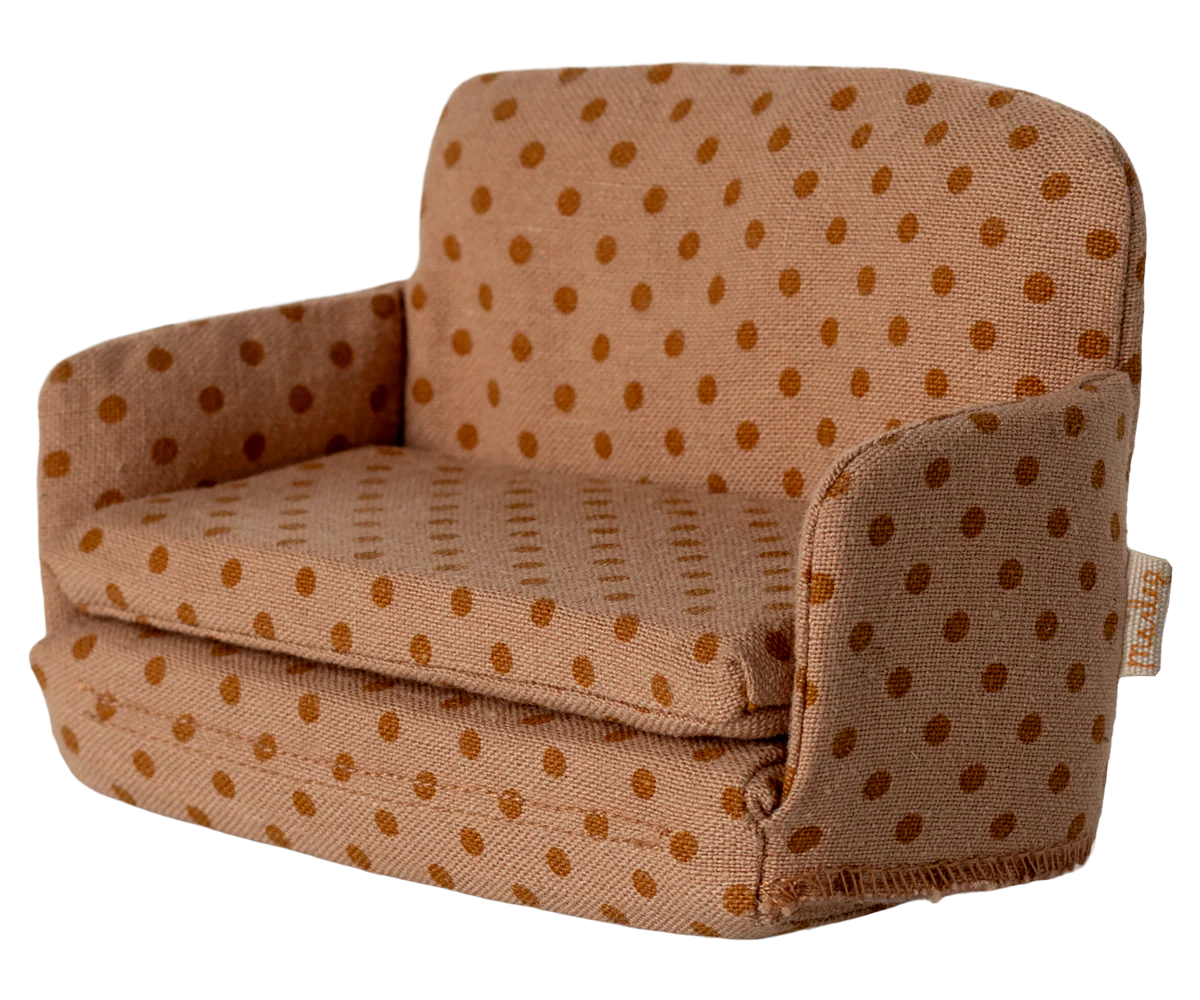 maileg Maileg Sofa bed, Mouse - Dots