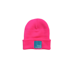 Tiny Hanger Tiny Hanger Neon Pink Beanie