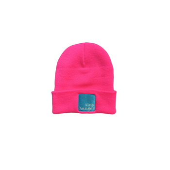 Tiny Hanger Tiny Hanger Neon Pink Beanie