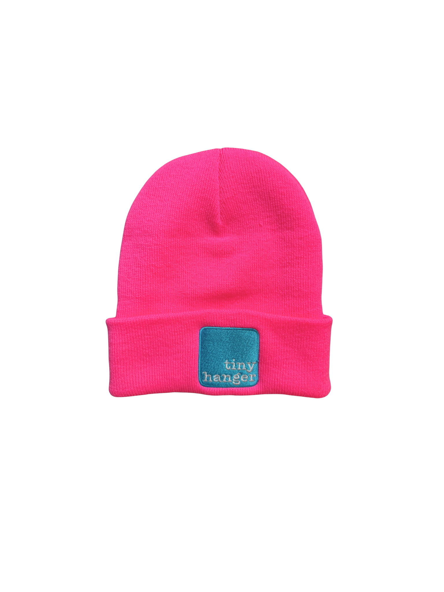 Tiny Hanger Tiny Hanger Neon Pink Beanie