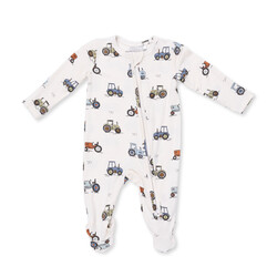 Angel Dear Angel Dear Future Farmers 2 Way Zipper Footie