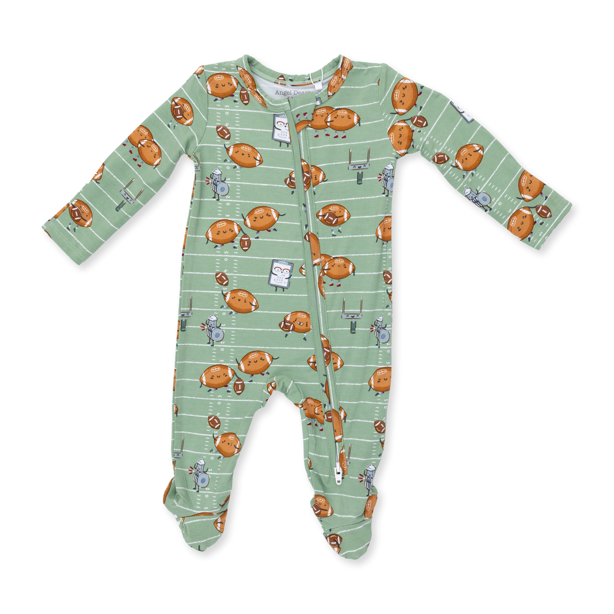 Angel Dear Angel Dear Footballs Playing Football 2 Way Zipper Footie